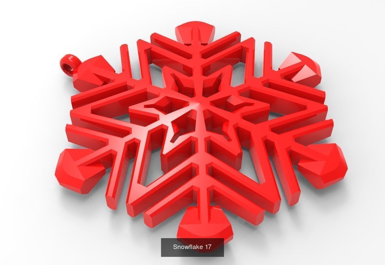 Snowflakes Collection-1 20 Models _21