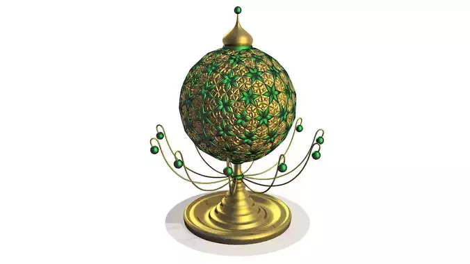 Sphere Green Envy 3D model