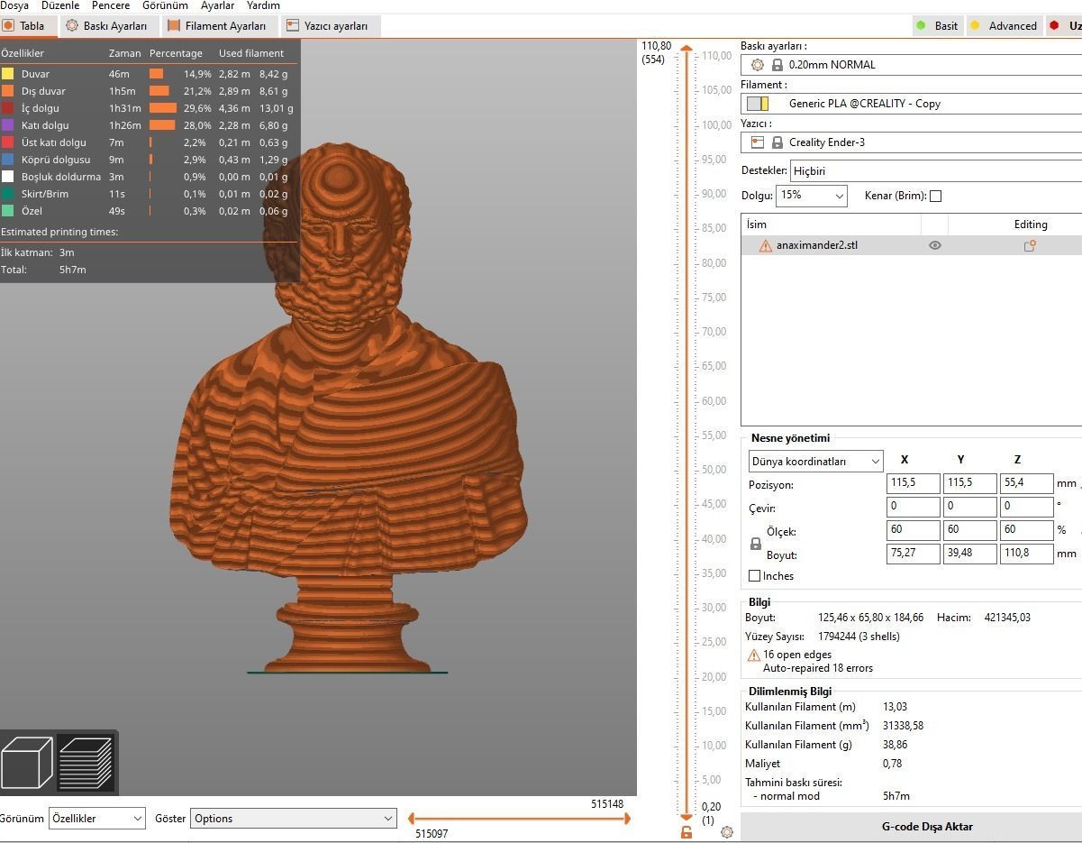 Anaximander  3D print model_6