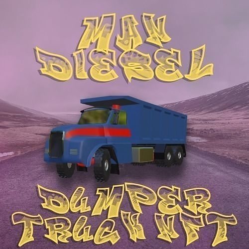 MAN Dieslei Dumper Truck Low-poly 3D print model