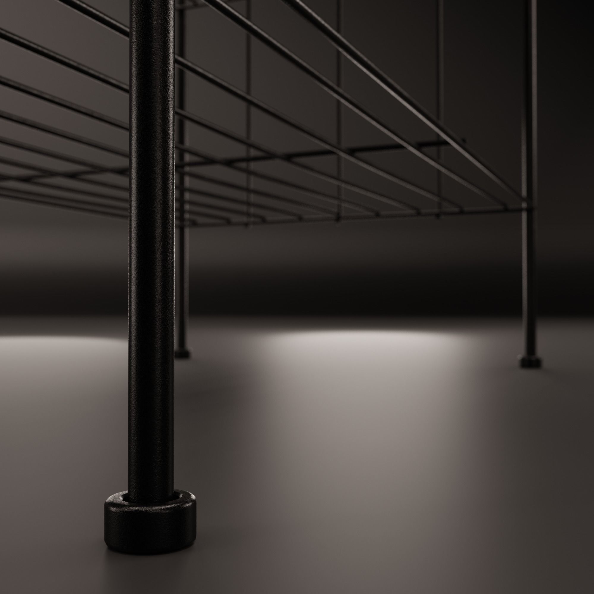 Vinyl Storage No31 with 3 Color Variations 3D model_11