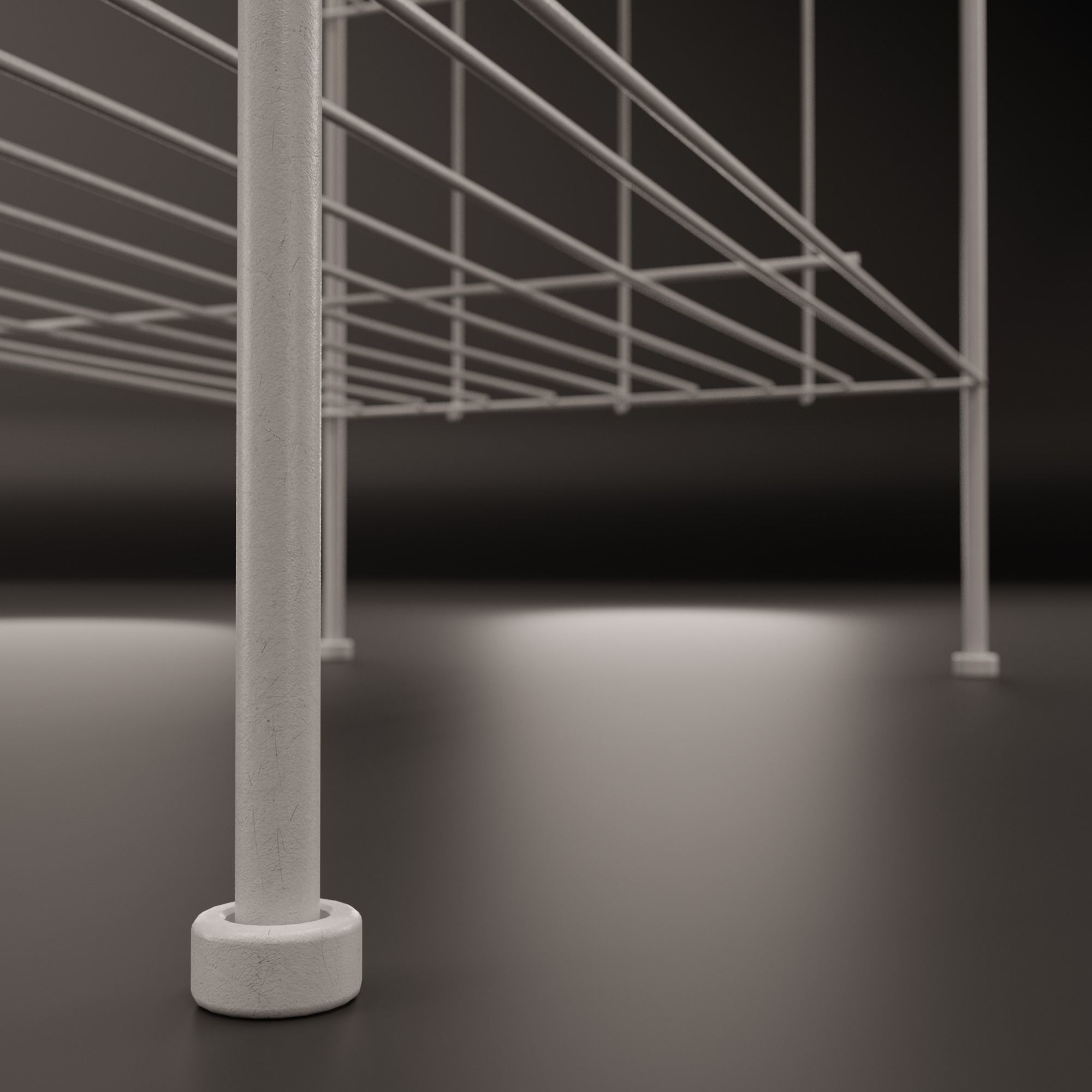 Vinyl Storage No31 with 3 Color Variations 3D model_13