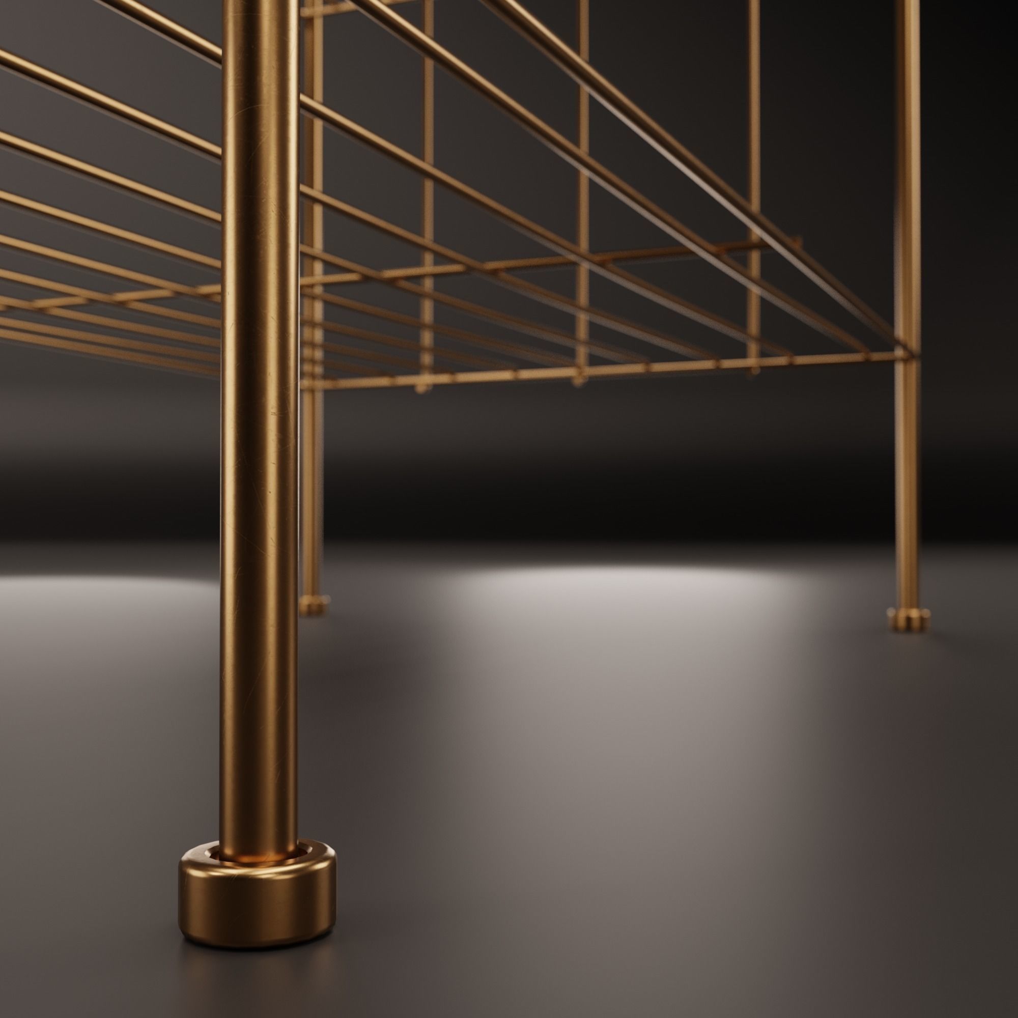 Vinyl Storage No31 with 3 Color Variations 3D model_7