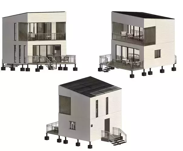 LIGHT STELL STRUCTURE MODUL IN REVIT 