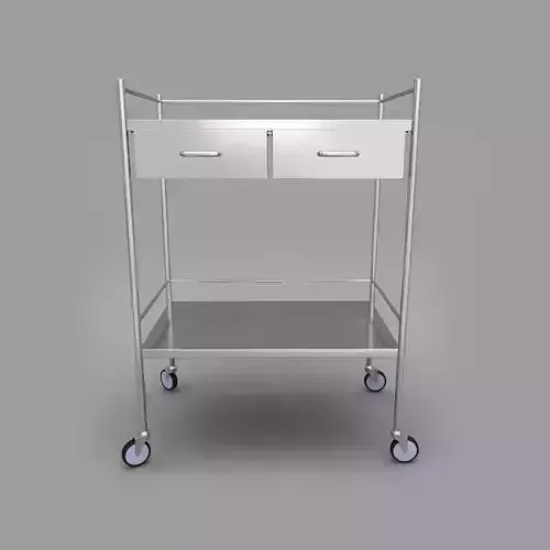 Medical trolley 3d model