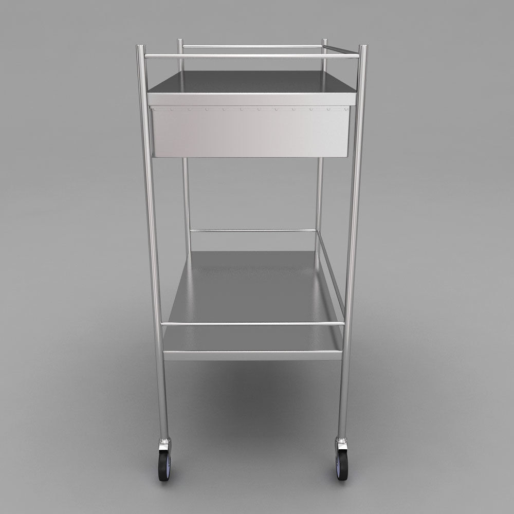 Medical trolley 3d model 3D model_5