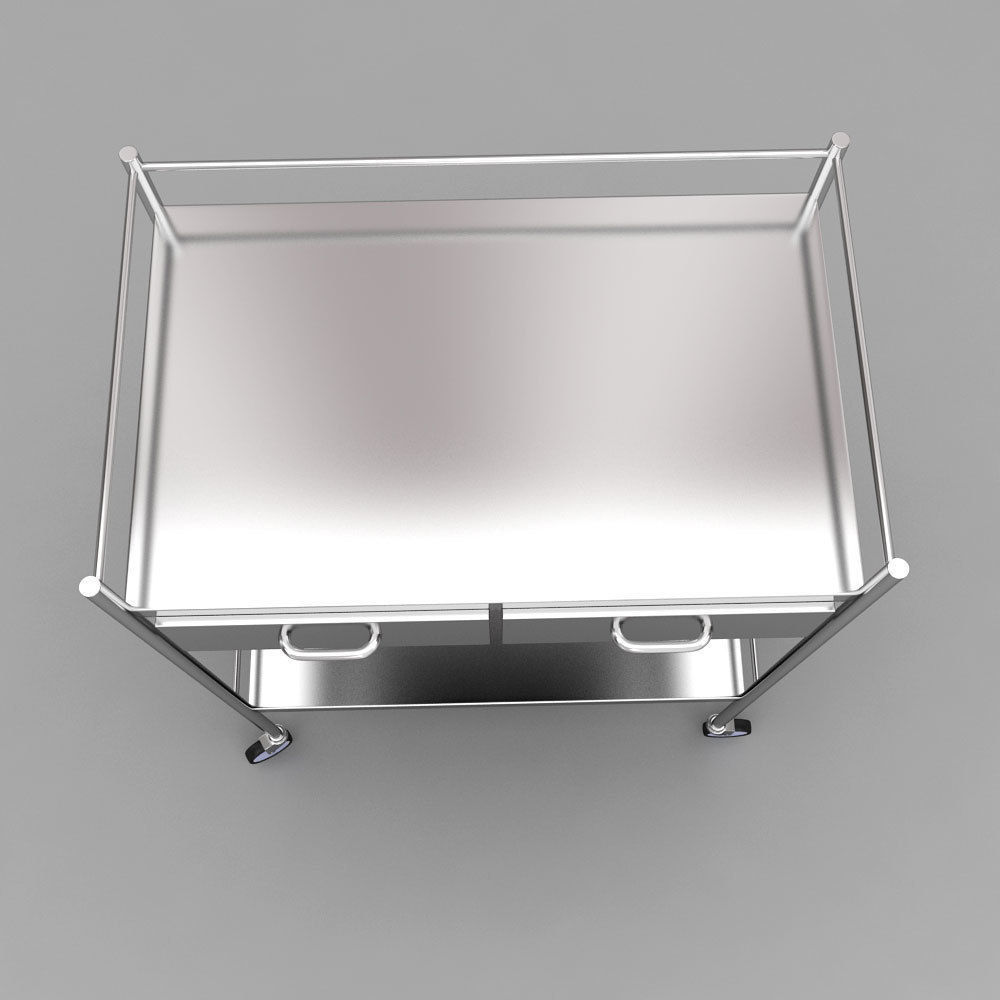 Medical trolley 3d model 3D model_2