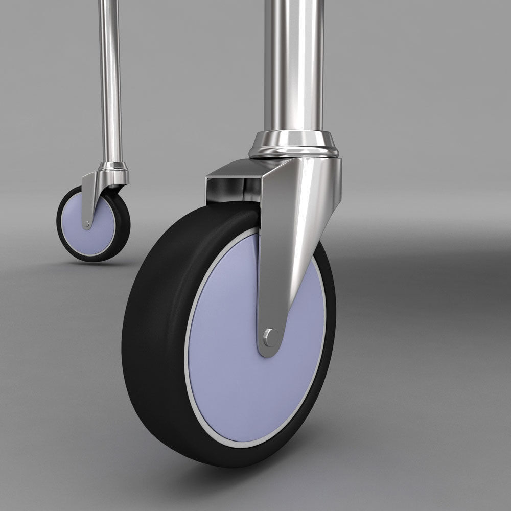 Medical trolley 3d model 3D model_7