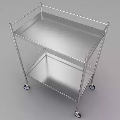 Equipment trolley 3d model 