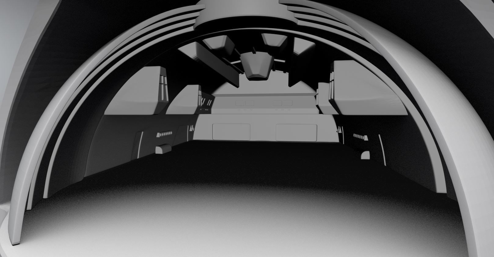 NCC 1701 Scale model 3D print model_5