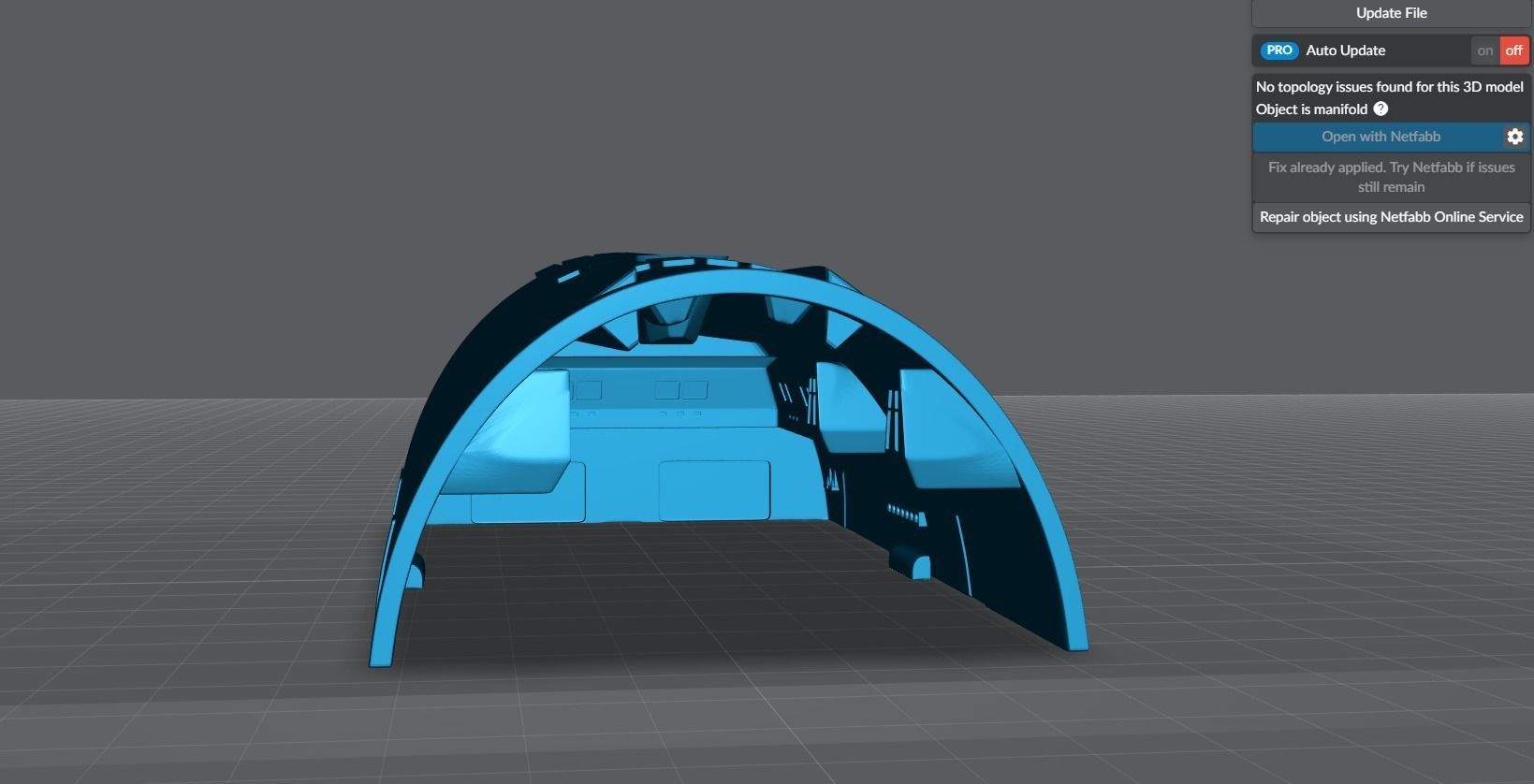 NCC 1701 Scale model 3D print model_8