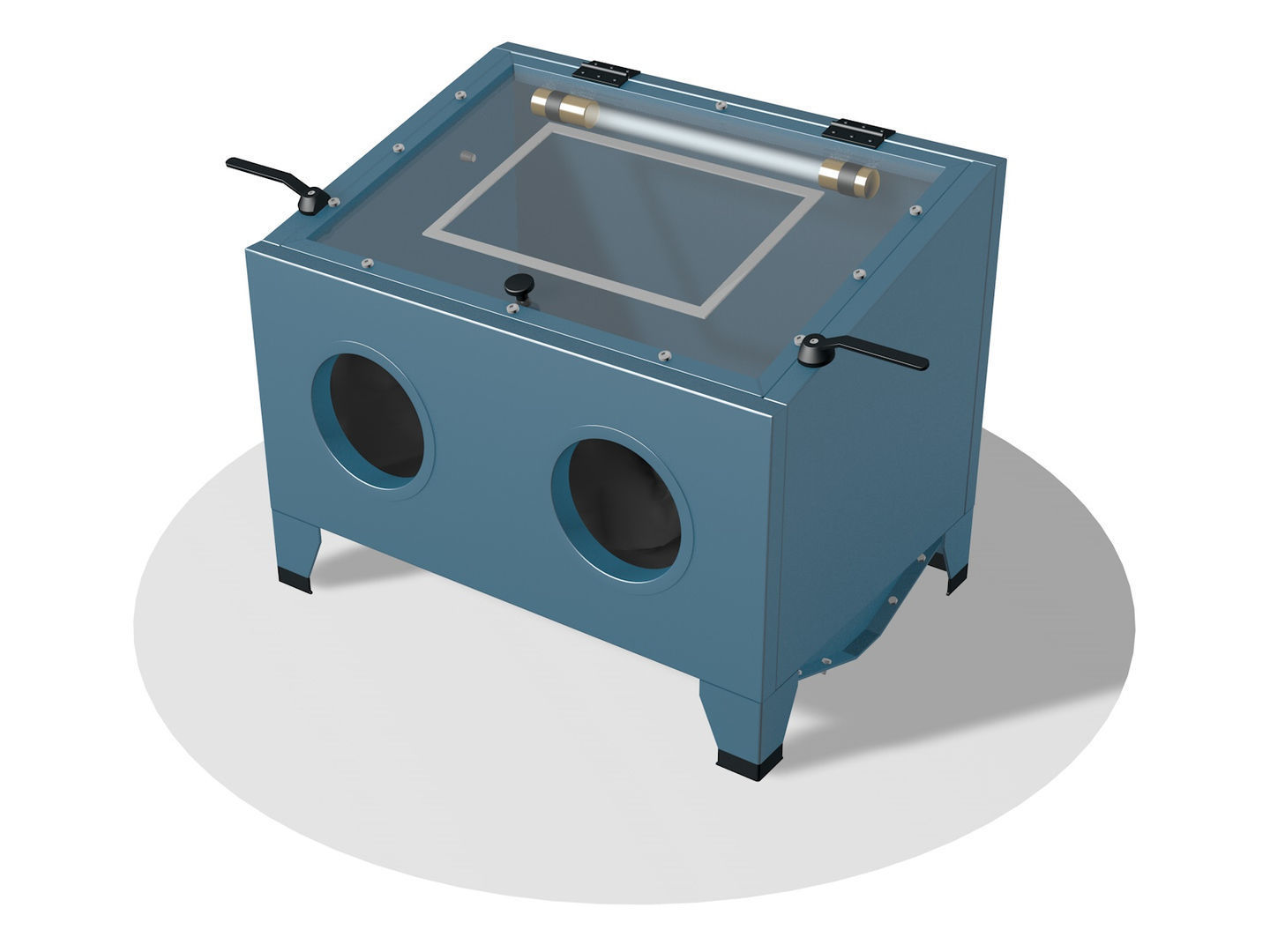 Sandblasting machine 3D model_3
