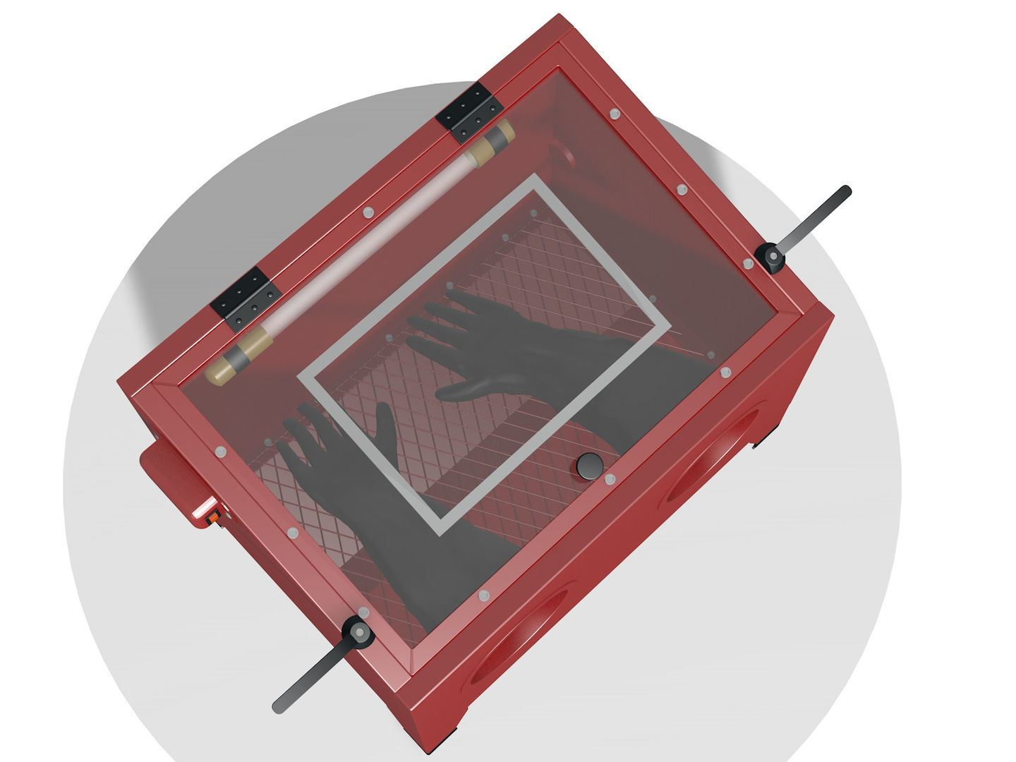 Sandblasting machine 3D model_6