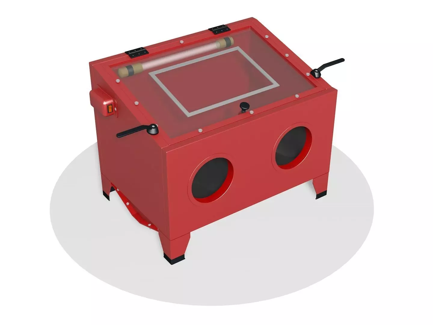 Sandblasting machine 3D model_0