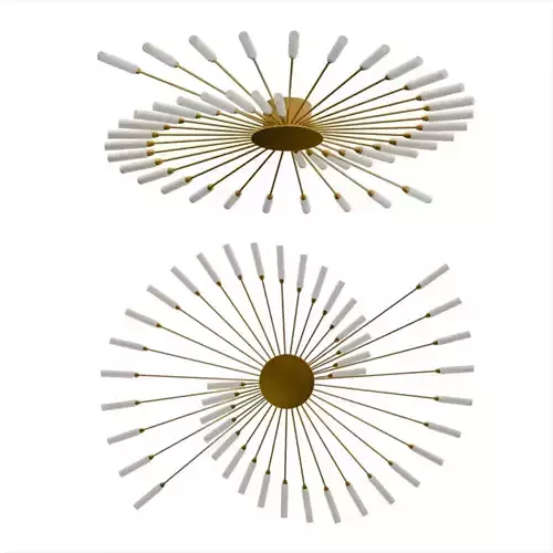 42-Light LED Ceiling Light 3D model