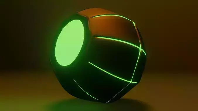 Pumpkin Bomb    Green Goblins Grenade 3D model