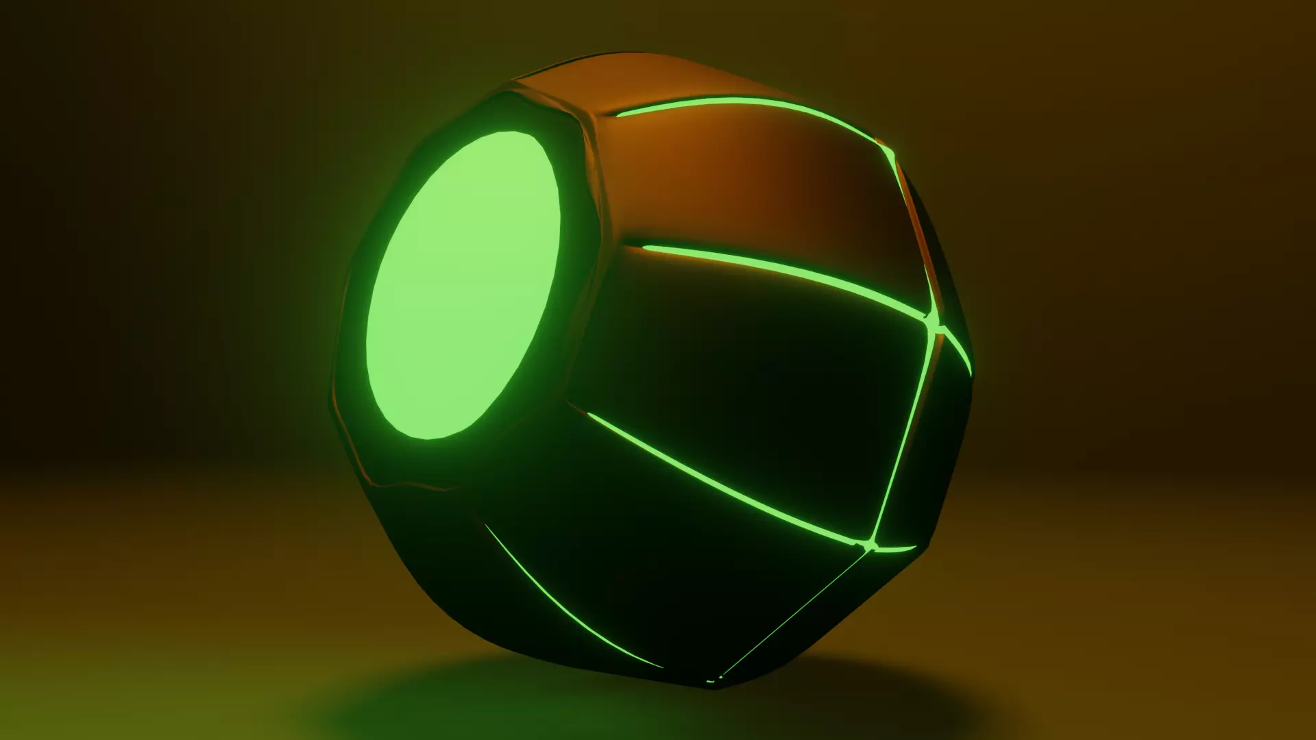 Pumpkin Bomb    Green Goblins Grenade 3D model_0