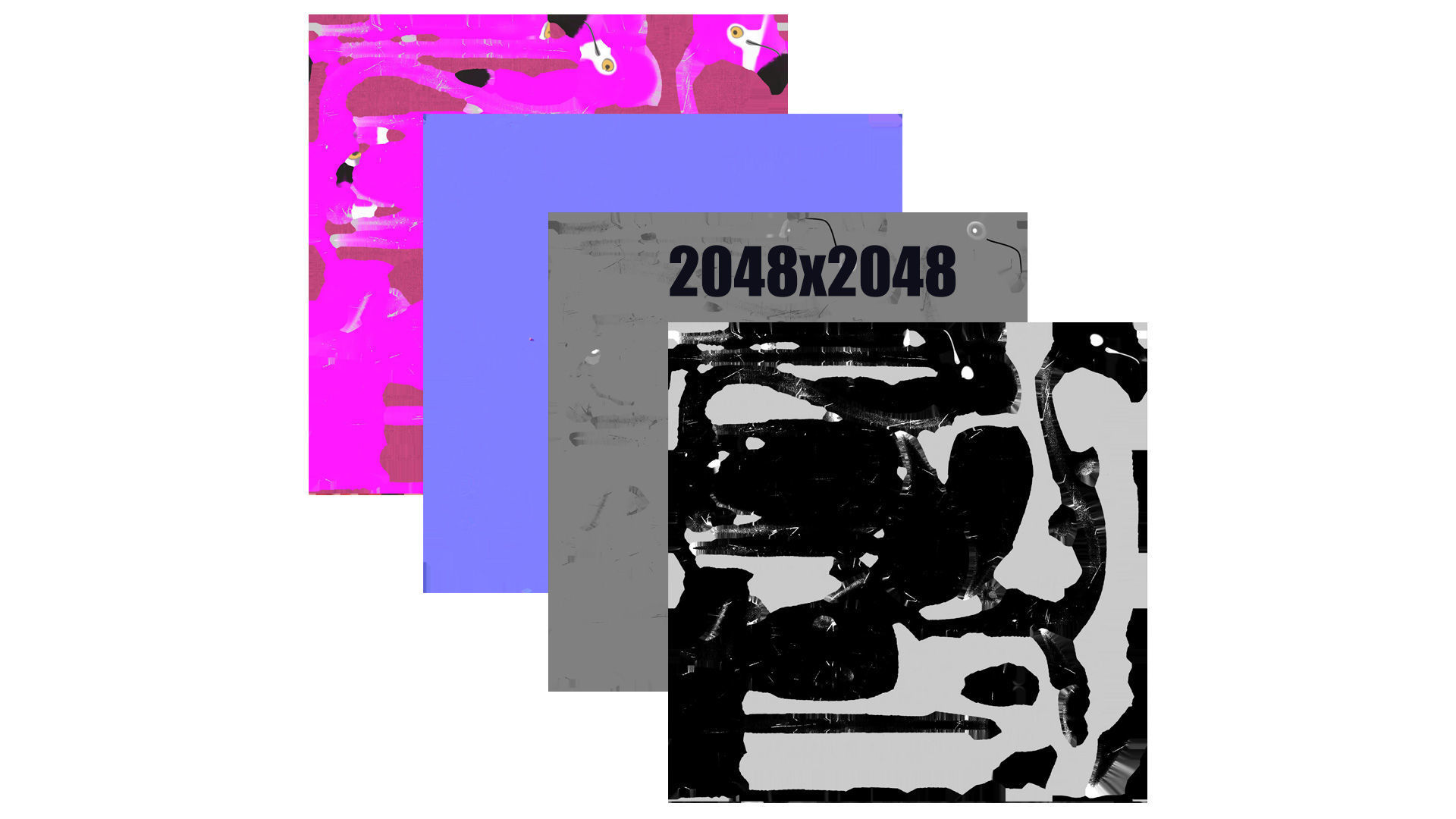 Metallic Pink Flamingo for Backyard 3D model_10