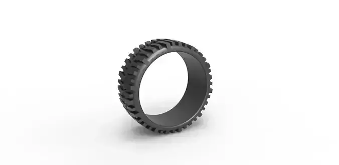 Super Swamper Bogger tire Ring 3D print model