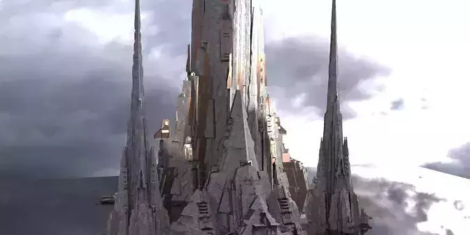 Mothership Colossal Halls Towers 3