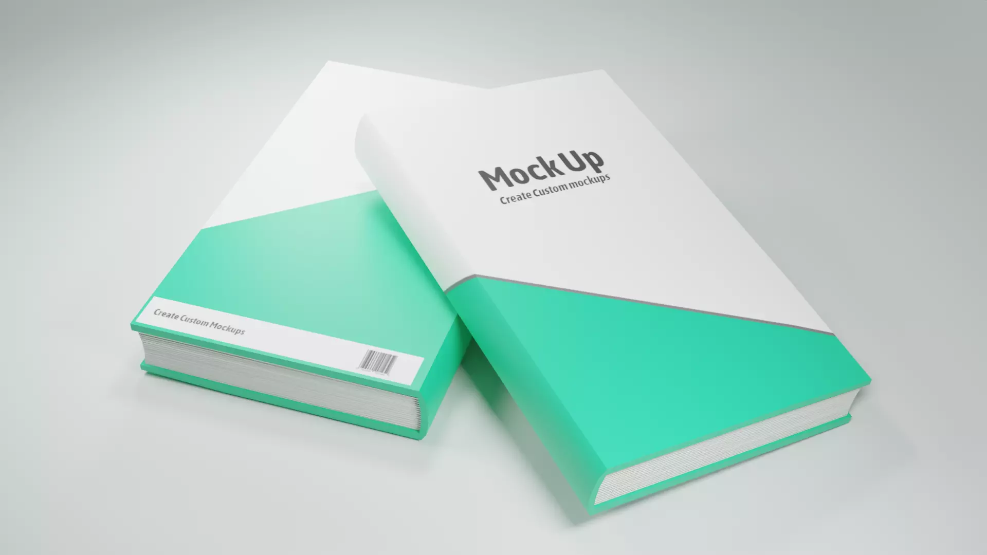 Book Mockup 3D model_0