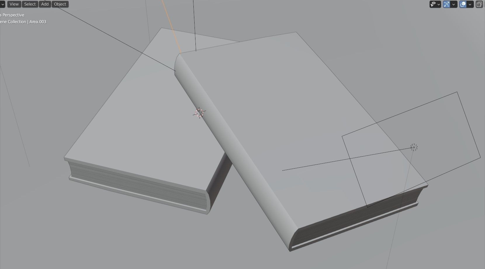 Book Mockup 3D model_1