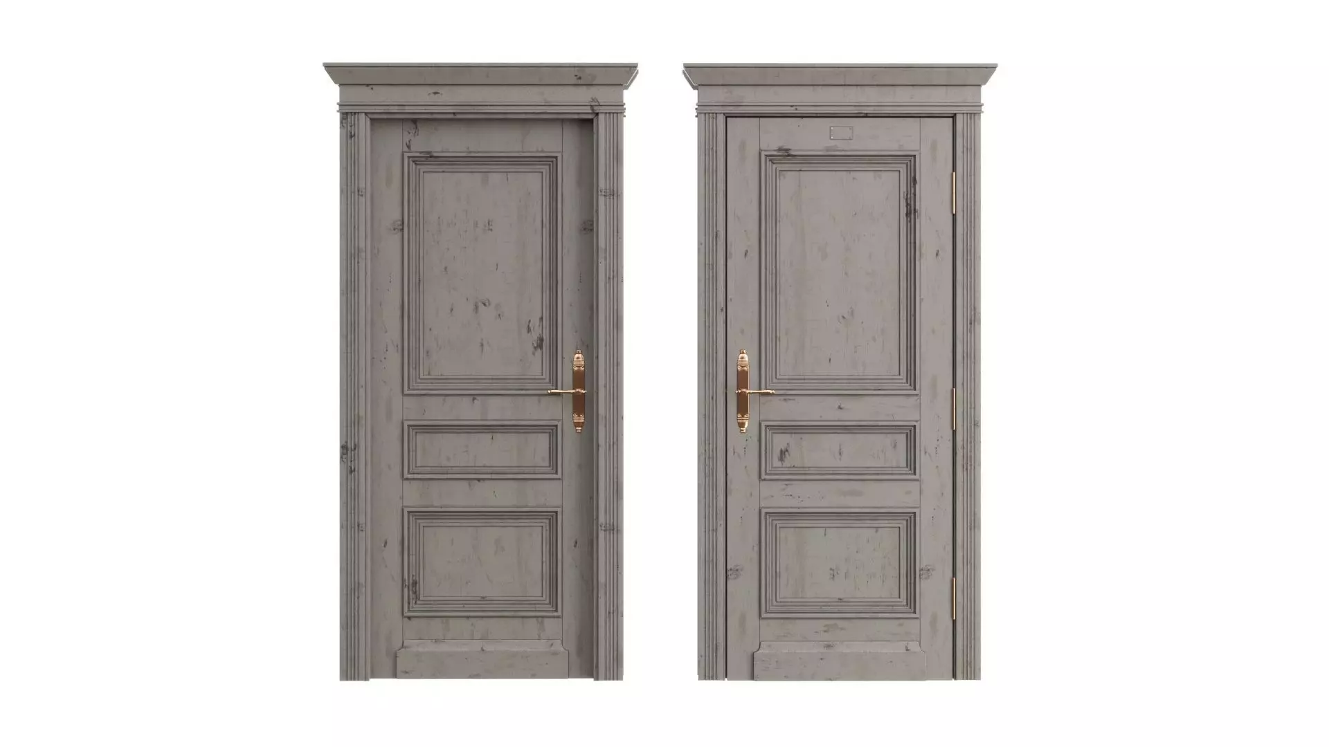 Doors Brothers French door 2 3D model_0