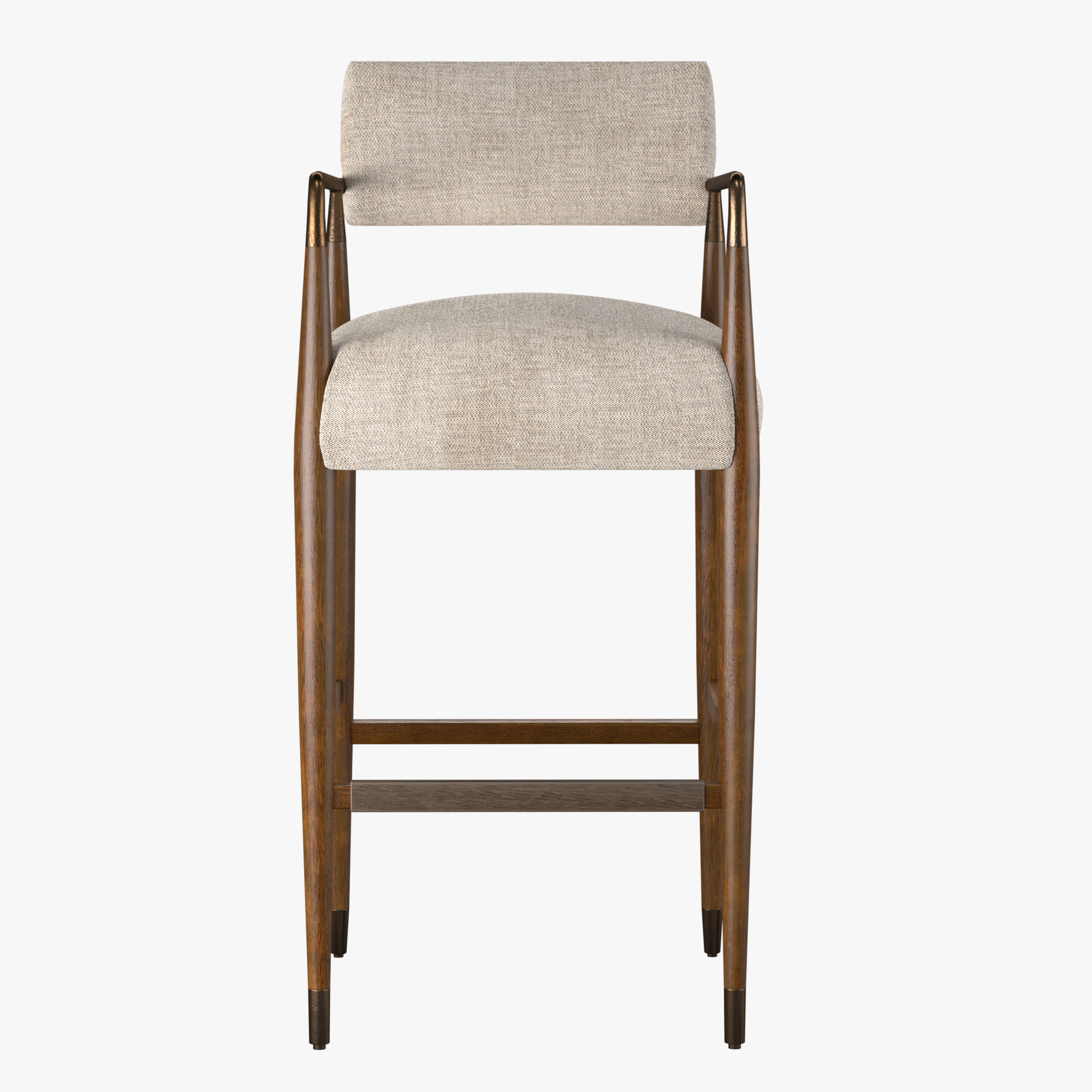 Waldon Thames Coal Bar Stool - Waldon Counter Stool 3D model_13