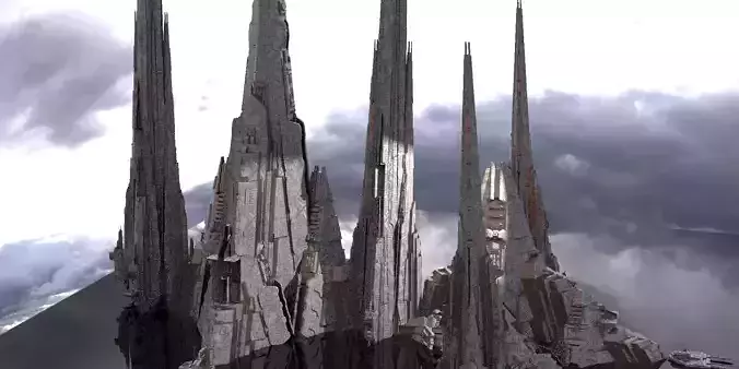 Mothership Colossal Halls Towers Tall