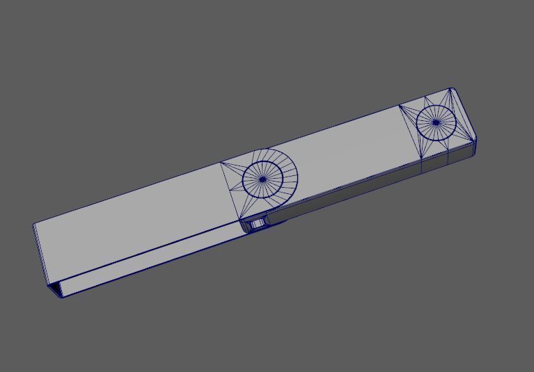 Ledger Nano X Low-poly 3D model_8
