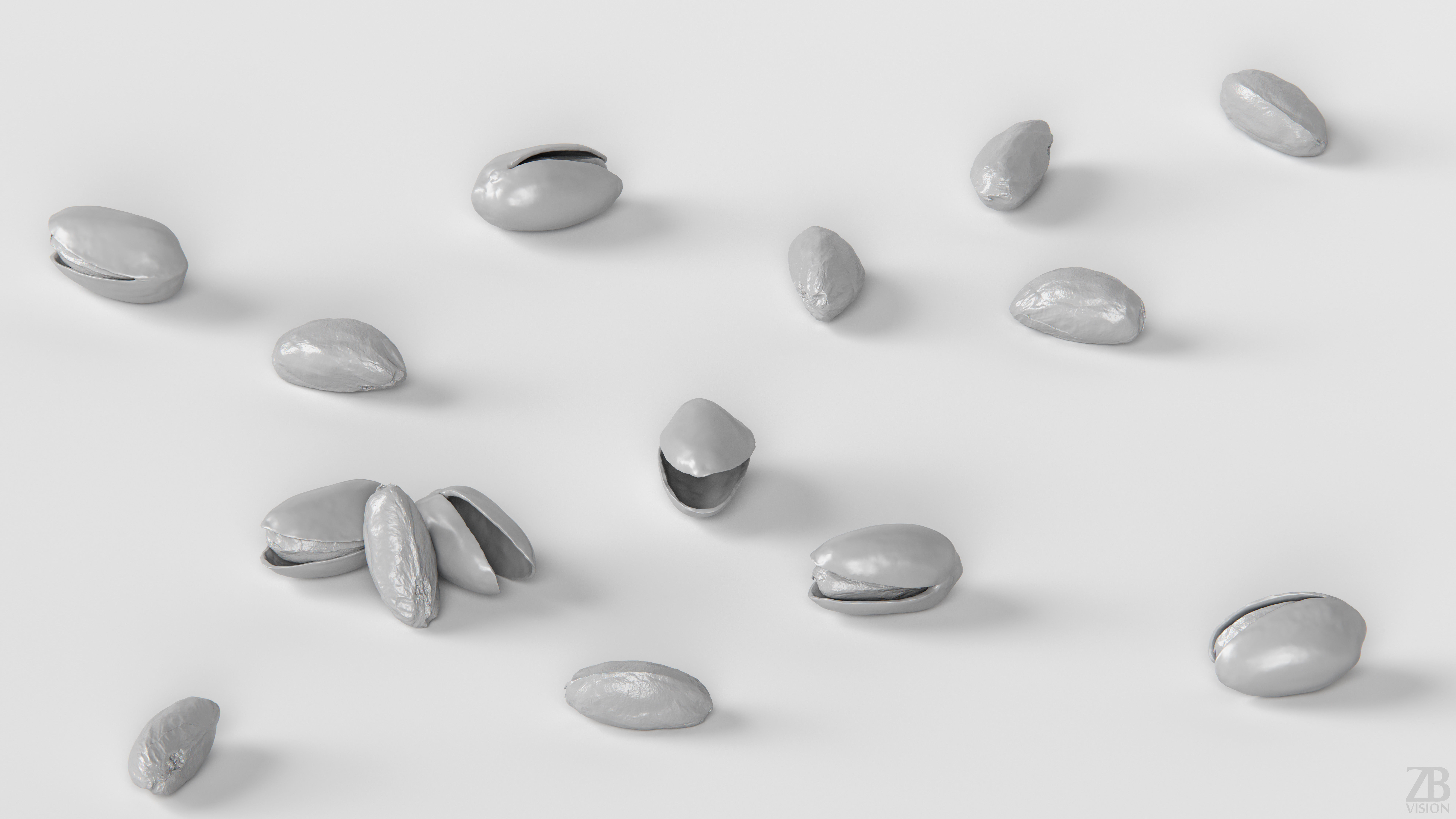 Pistachio 3D model_3