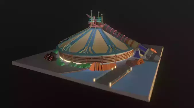 space moutain disneyland paris 