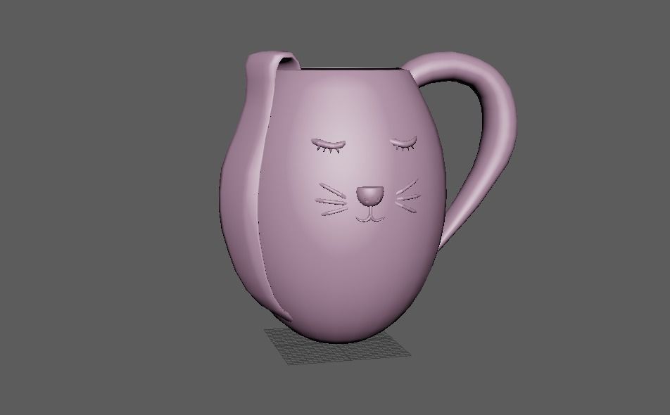 3D print model Easter Bunny Tea Mug 3D print model_2