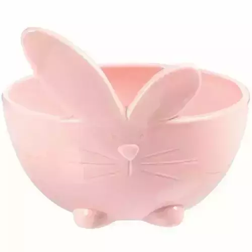 3D print model Bunny cereal bowl for Easter occasion