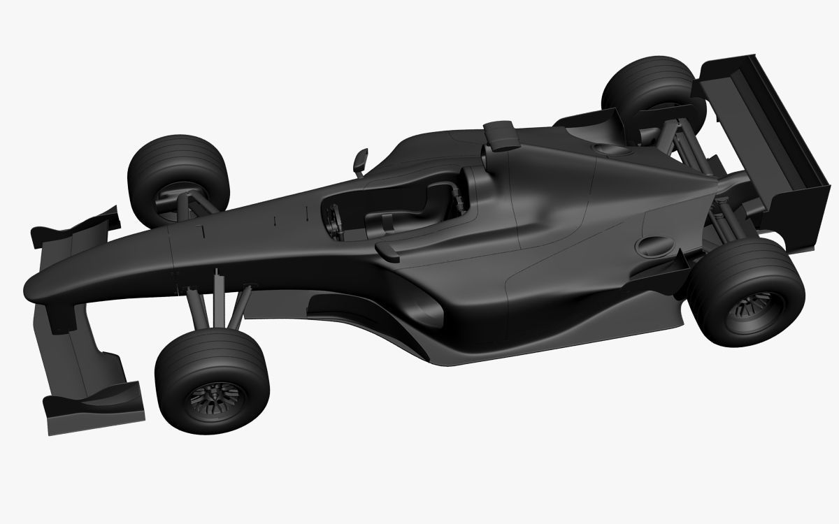 F1 Ferrari F2000 3D model_21