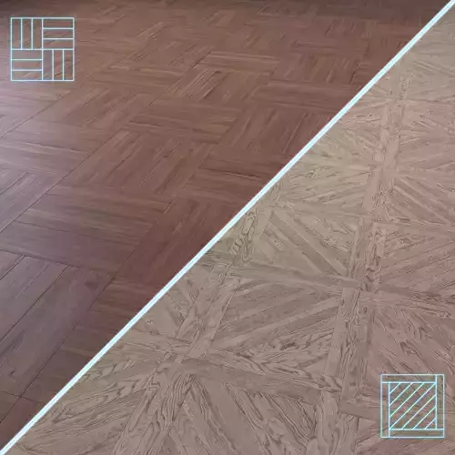 Parquet - Laminate - Wooden floor 2 in 1