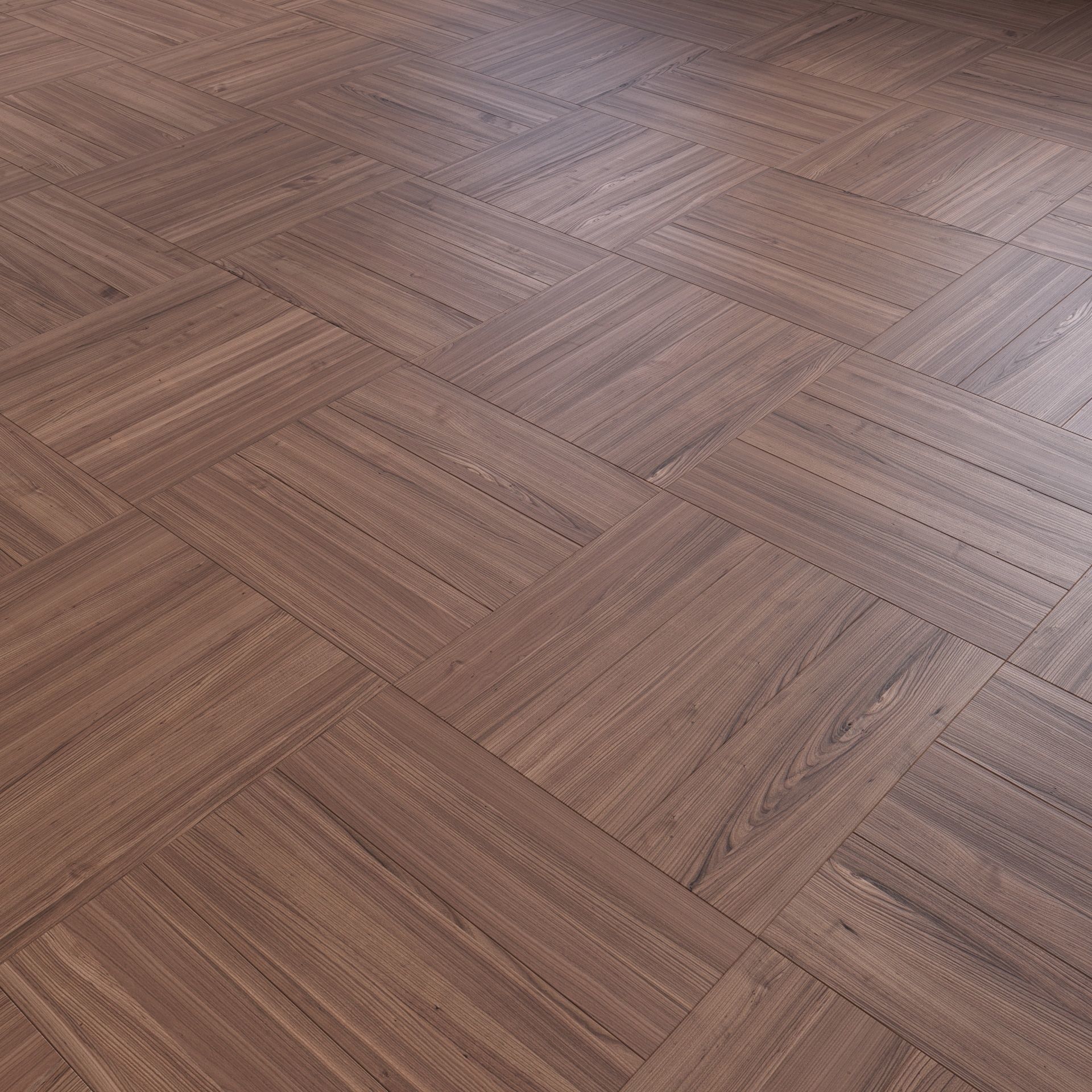 Parquet - Laminate - Wooden floor 2 in 1 Low-poly 3D model_1