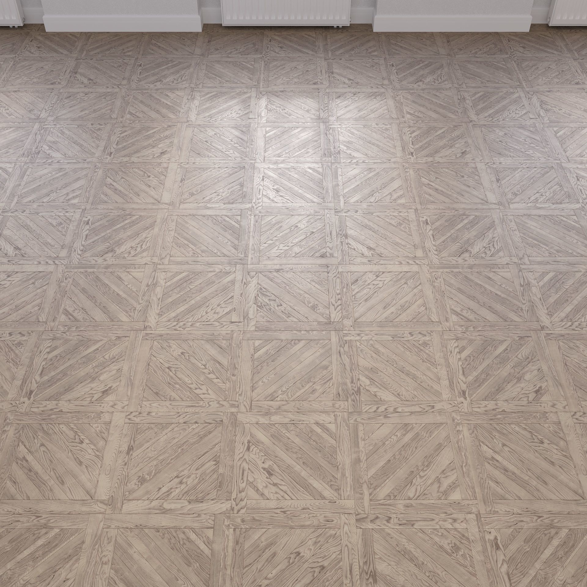 Parquet - Laminate - Wooden floor 2 in 1 Low-poly 3D model_4