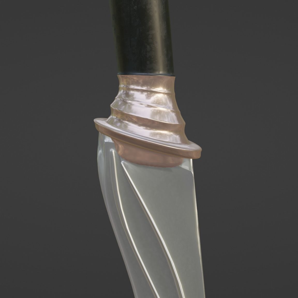 Sword Medieval Classic 3D model_13