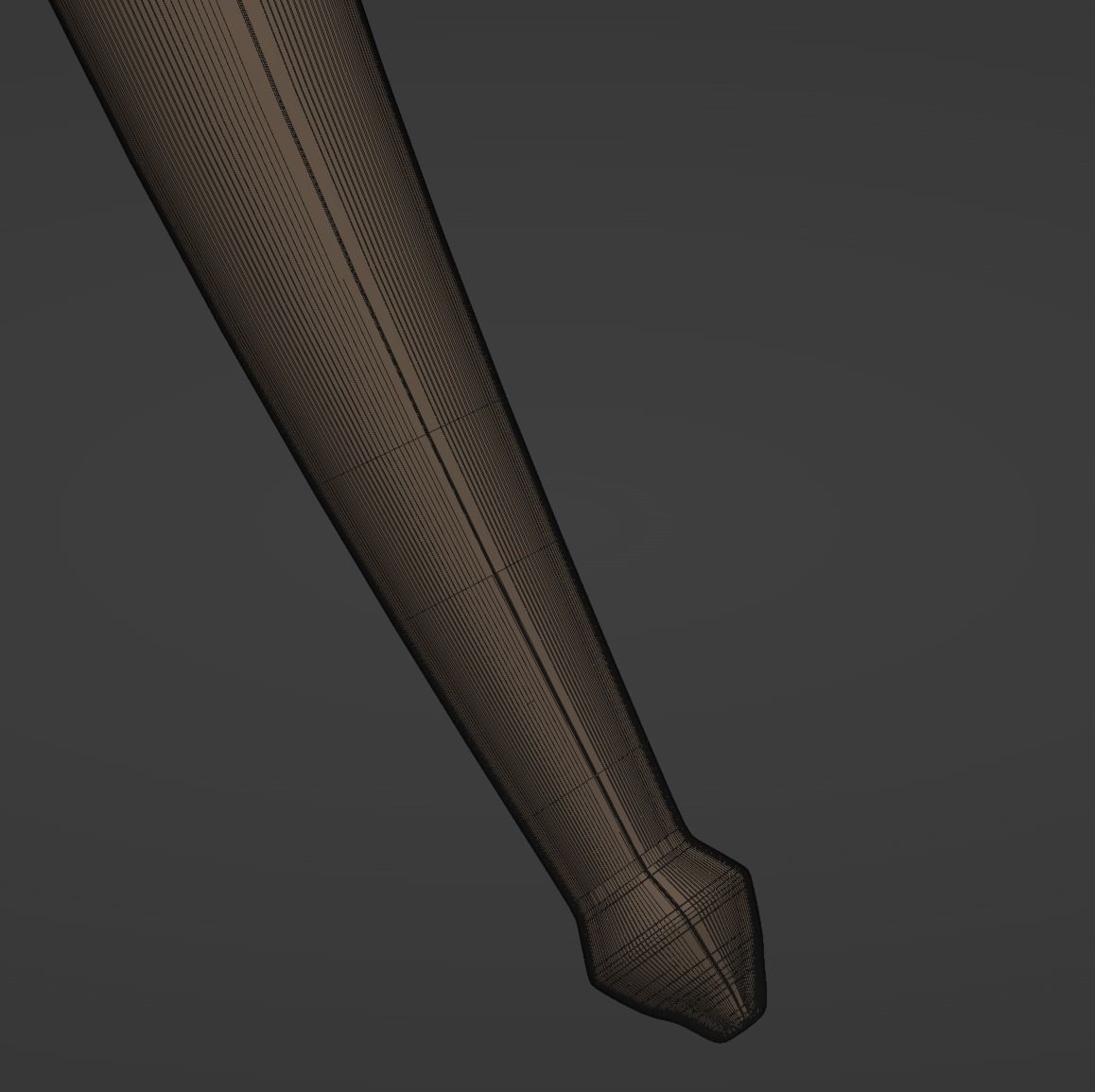 Sword Medieval Classic 3D model_6