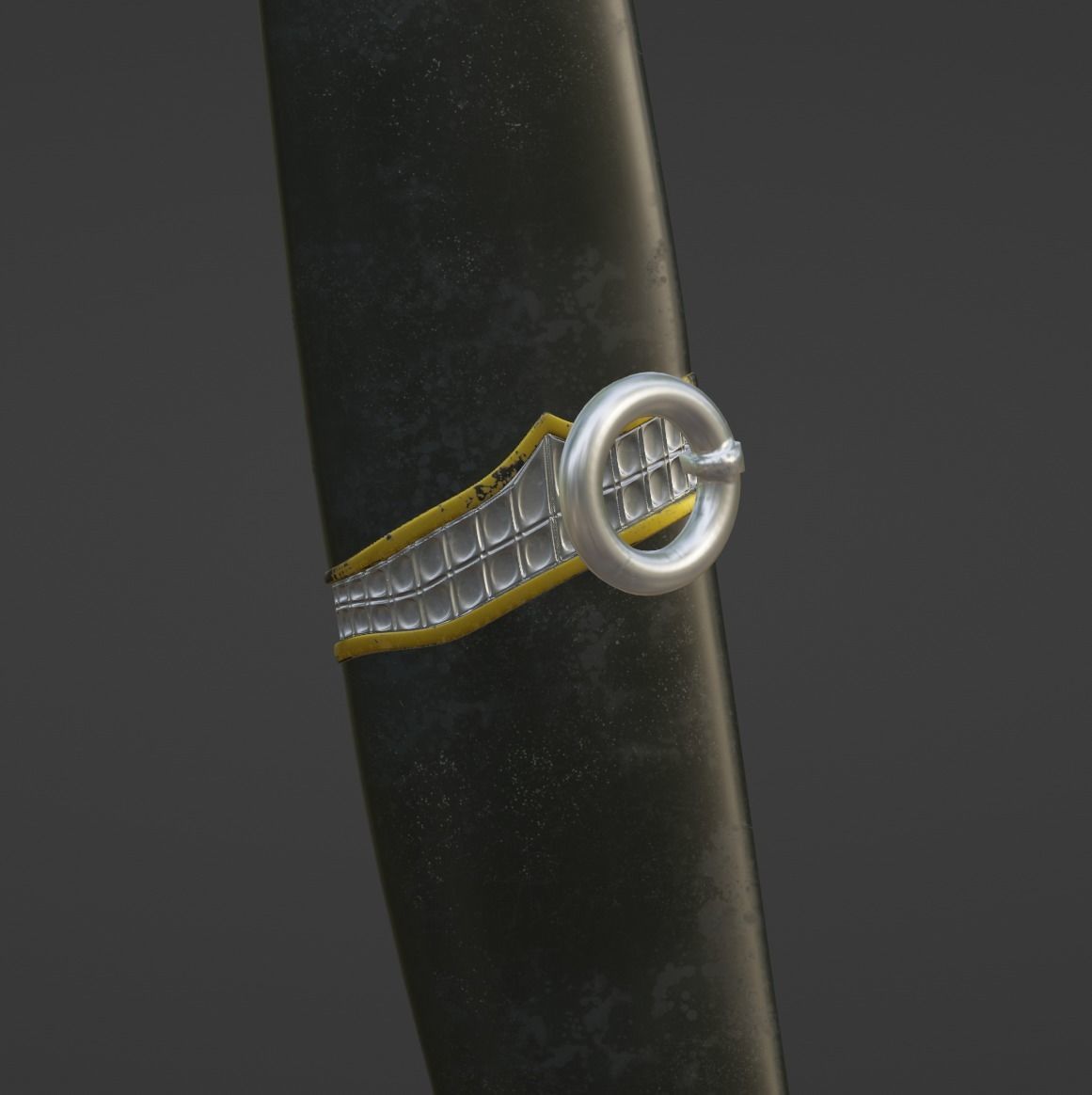 Sword Medieval Classic 3D model_11