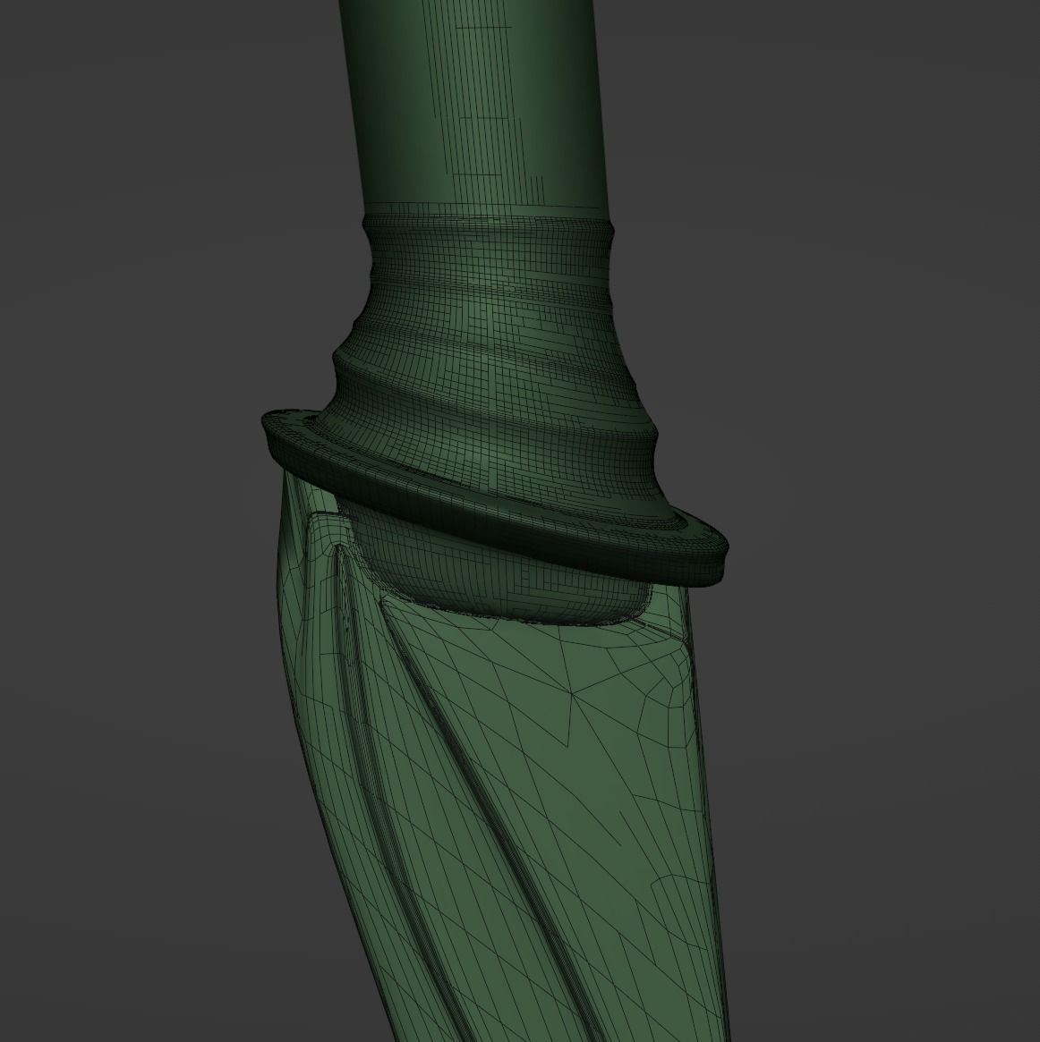 Sword Medieval Classic 3D model_8