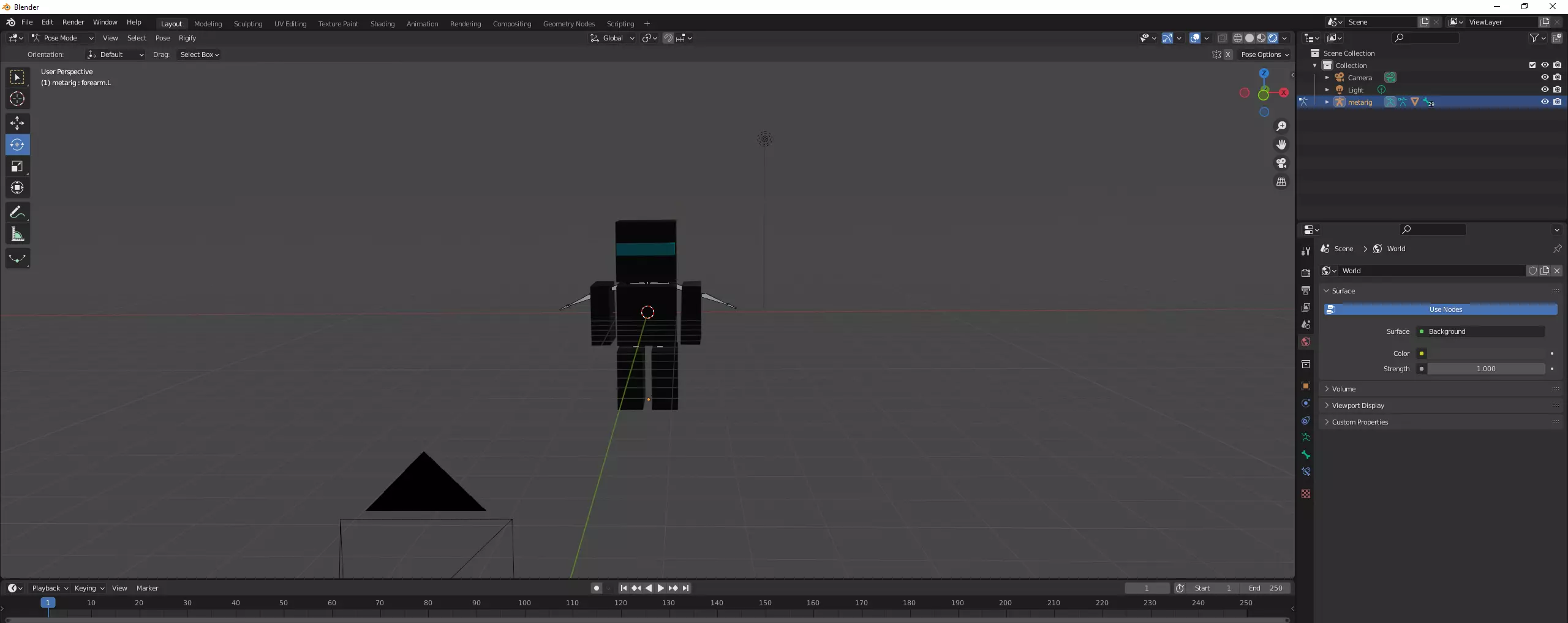 Block Robot Free 3D model