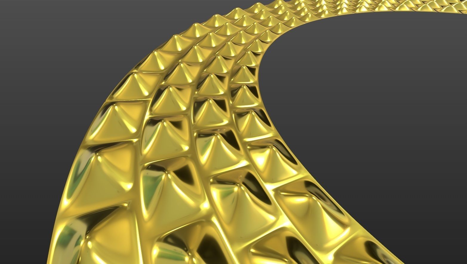 Round Mirror Frame 3D print model_2