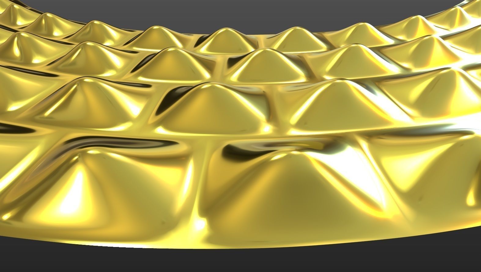 Round Mirror Frame 3D print model_6