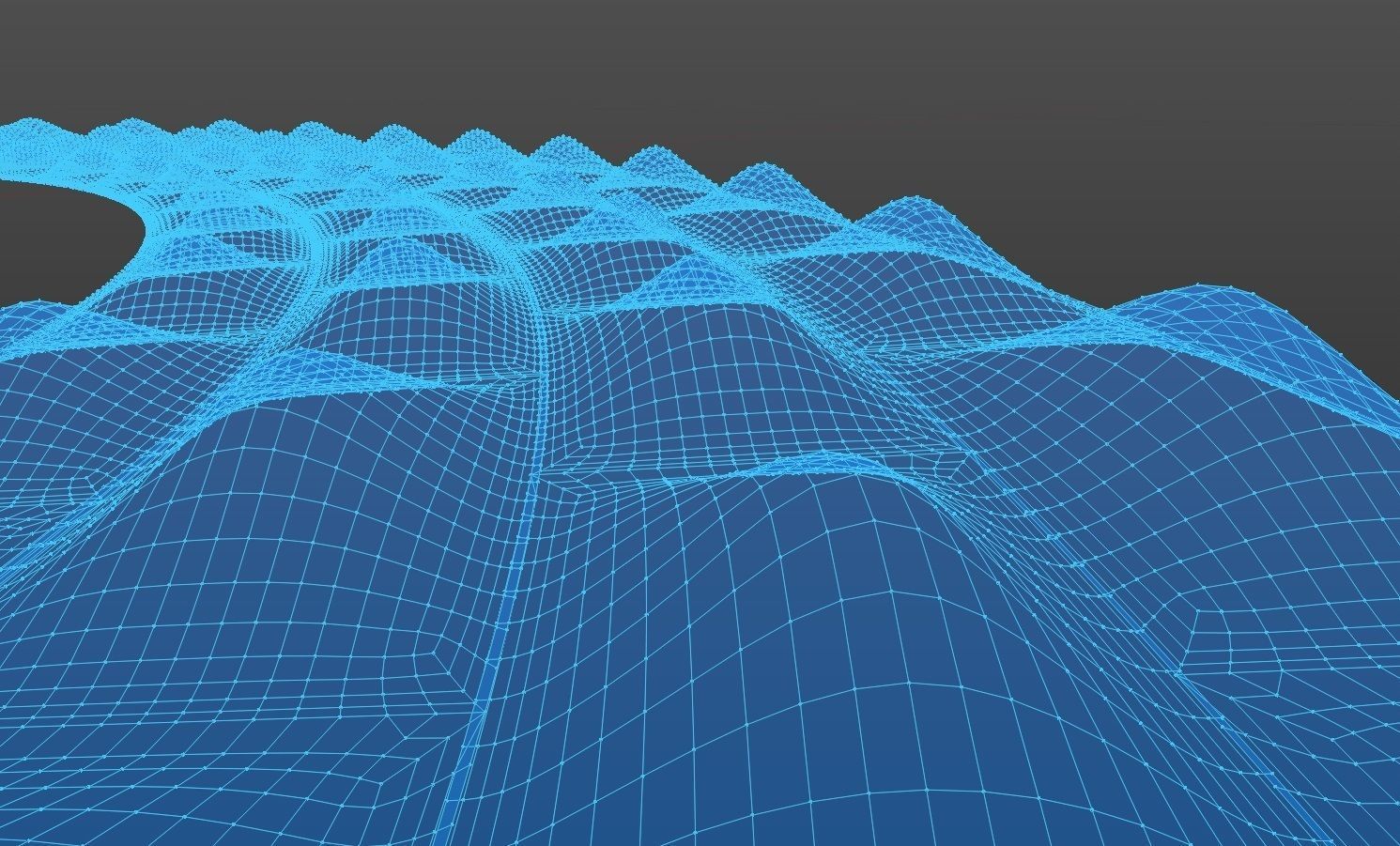 Round Mirror Frame 3D print model_11