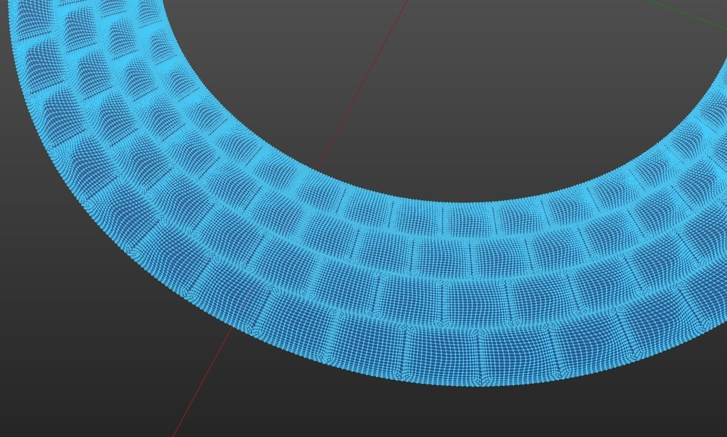 Round Mirror Frame 3D print model_9