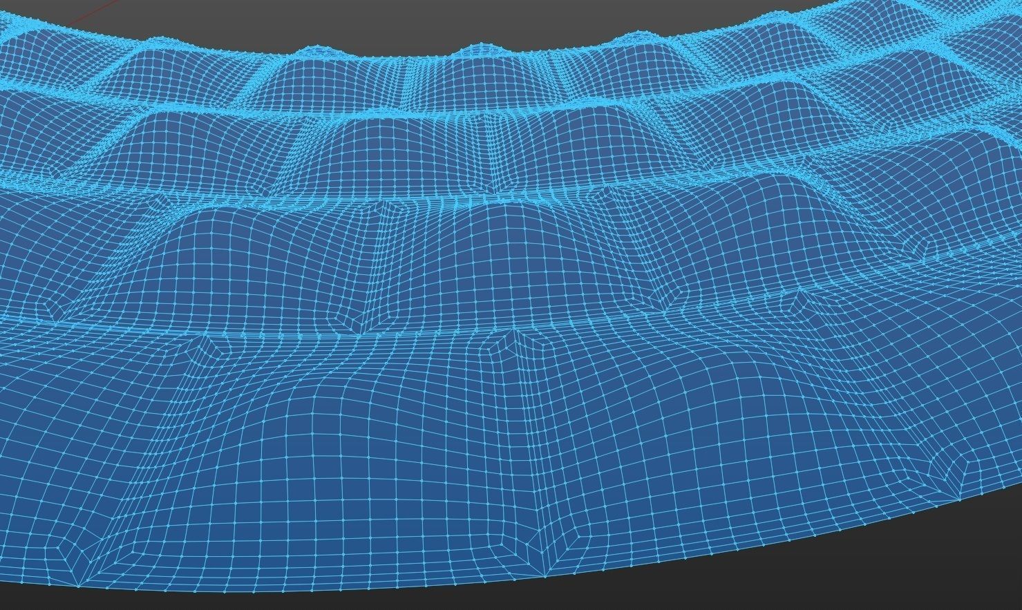 Round Mirror Frame 3D print model_8