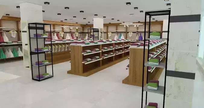 clothing shopping centre