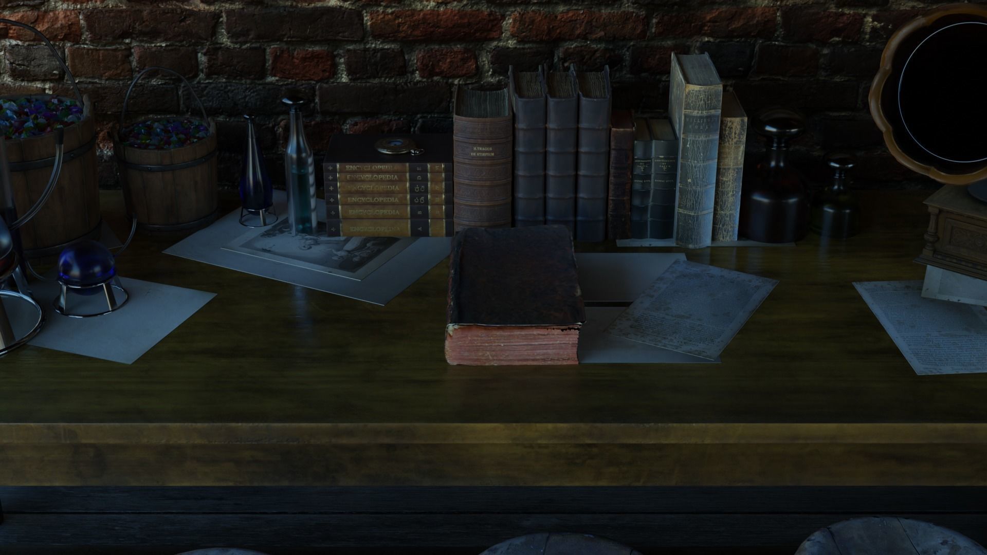 Wizard Chamber 3D model_2